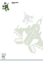 Top Gun A4 Letterhead