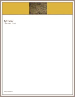 Old Geographic Map Compact Note Pads
