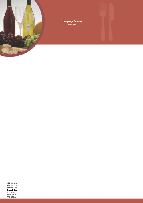 A Romantic Rendezvous A4 Recycled Letterhead