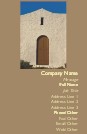 International Church Full Colour Business Cards