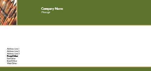 Colourful Inspiration Full Colour Compliment Slips