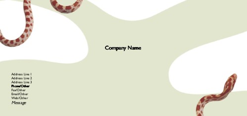 Coiled Communication Full Colour Compliment Slips
