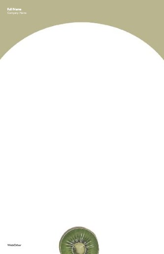 Juicy Kiwi Large Note Pads