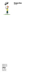 Take a Swing A4 Recycled Letterhead