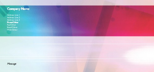 Speed of Light Full Colour Compliment Slips