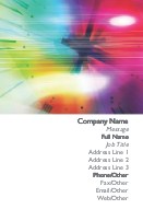 Speed of Light Recycled Business Cards