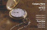 Gold Pocket Watch