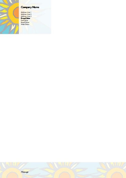 Abstract of Sun A4 Recycled Letterhead
