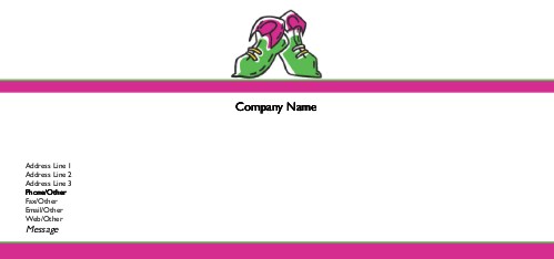 Elves' Shoes Full Colour Compliment Slips