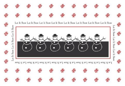 Snowy Friends Personalised Christmas Cards