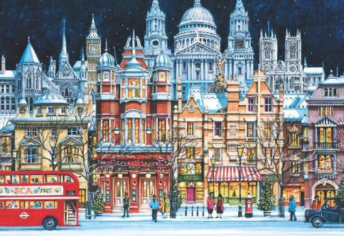 London Christmas Personalised Christmas Cards
