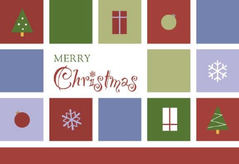 Needlepoint Christmas Personalised Christmas Cards