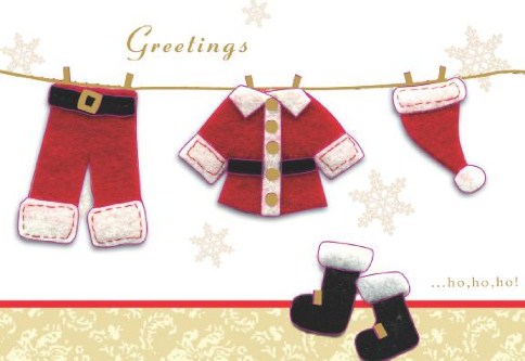 Yuletide Laundry Personalised Christmas Cards
