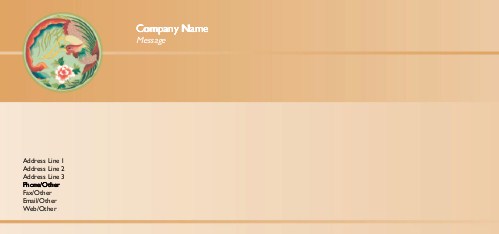 Refined Appreciation Full Colour Compliment Slips