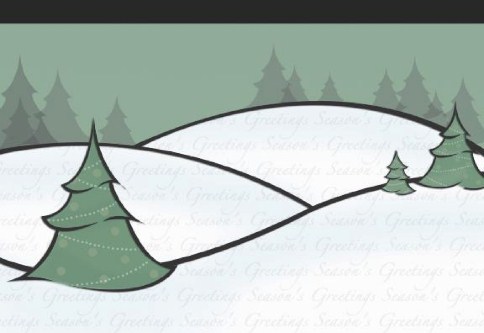 Evergreen Dream Personalised Christmas Cards