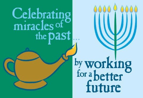 Meaningful Menorah Personalised Christmas Cards