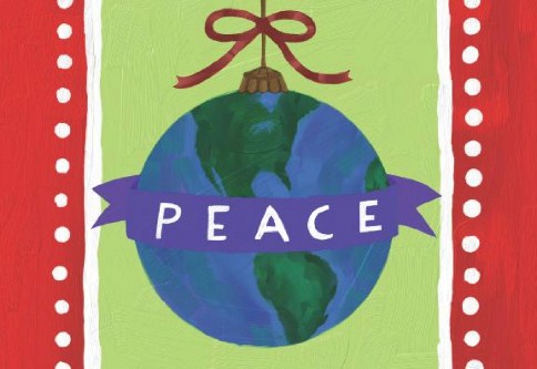 Ornament of Peace Personalised Christmas Cards