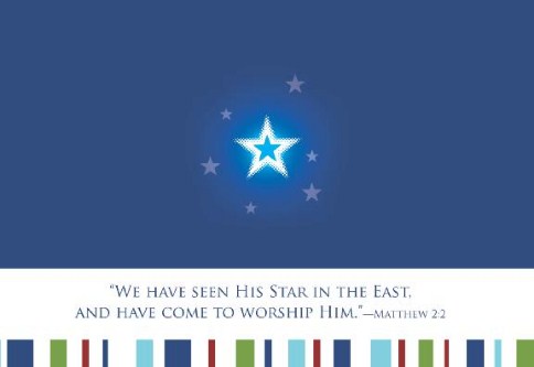 Points of Light Personalised Christmas Cards