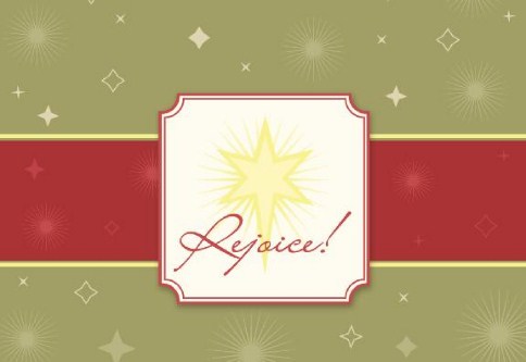 Saviour Star Personalised Christmas Cards
