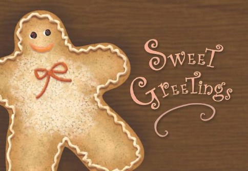 Scrumptious Season Personalised Christmas Cards