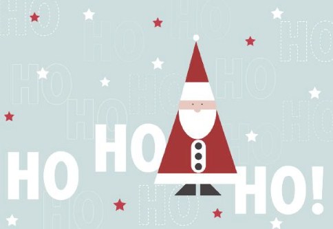 Sides of Santa Personalised Christmas Cards
