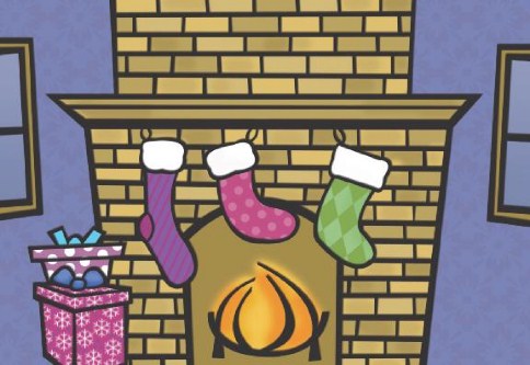 Toasty Toes Personalised Christmas Cards