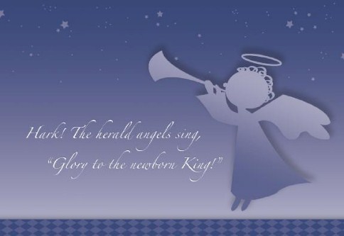Alto Angel Personalised Christmas Cards