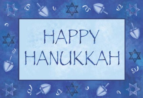 Hanukkah Traditions Personalised Christmas Cards
