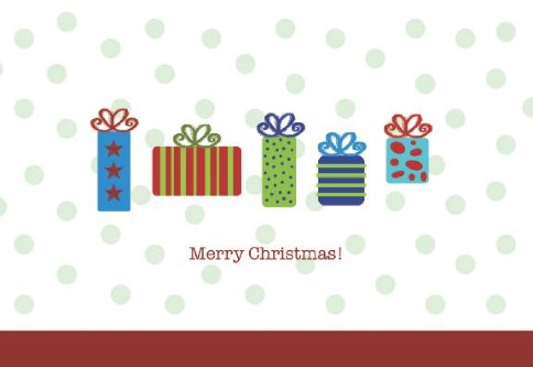 Present Perfect Personalised Christmas Cards