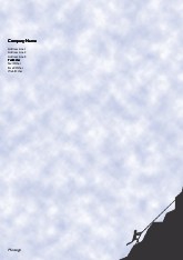 Rock Climber A4 Recycled Letterhead