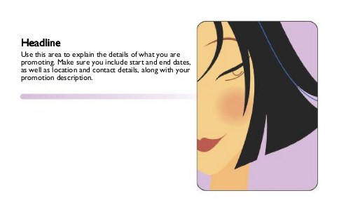 Blunt Cut Full Colour Oversized Postcards
