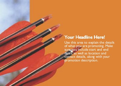 Great Arrows Full Colour Standard Sized Postcards