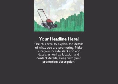 Mowed Down Full Colour Standard Sized Postcards