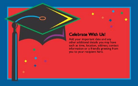 Graphic Grad Cap