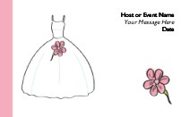 All Dressed Up Save the Date Cards