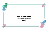 Baby Booty Box Save the Date Magnets