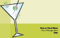 Cocktail Hour Save the Date Magnets