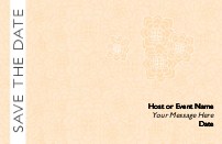 Full Bloom Elegance Save the Date Cards
