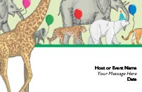 Herd There's a Party Save the Date Cards