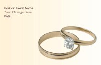 Love Goes Round Save the Date Cards