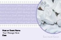 Love is Kind Save the Date Cards