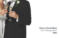 Raise a Glass Save the Date Cards