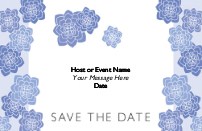 Robust Blossoms Save the Date Cards