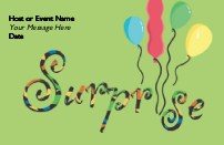 Surprise Scene Save the Date Cards