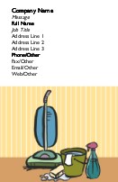 Clean Team Full Colour Business Cards