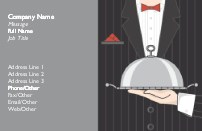 Five Star Meal Full Colour Business Cards