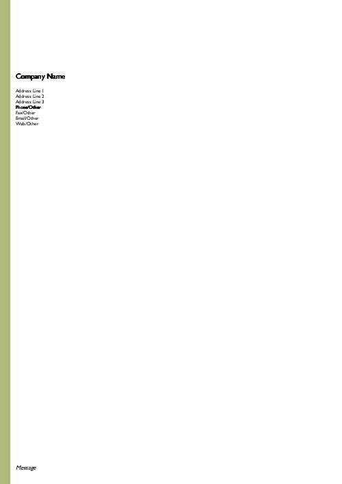 Green Border