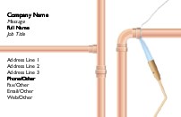Perfect Pipes Full Colour Business Cards