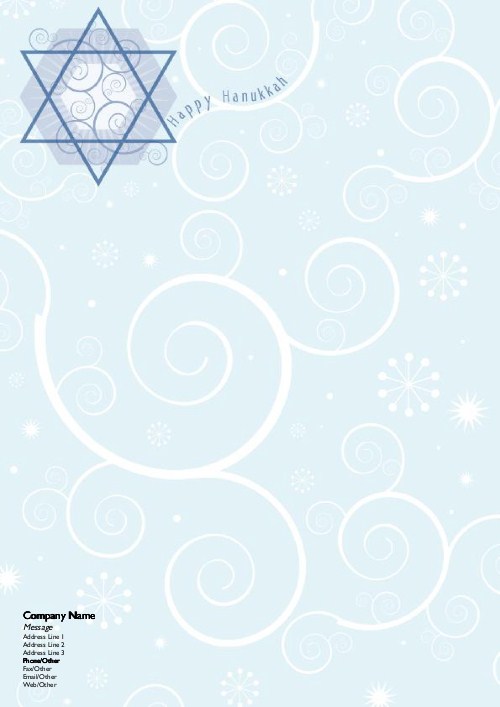 Star Sighting Christmas Letterhead - Personalised