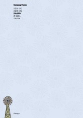 Harness the Wind A4 Recycled Letterhead